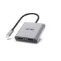 videokaapeli-adapteri UNITEK V1404A 0,15 m USB Type-C 2 x DisplayPort