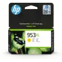 HP 953XL suurikapasiteettinen keltainen alkuperäinen mustekasetti (F6U18AE)