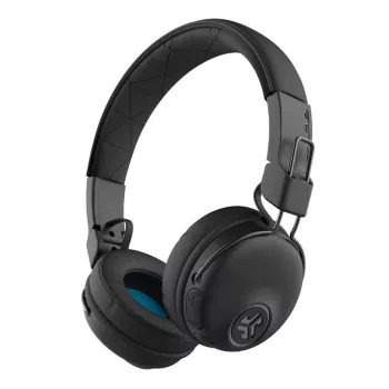 JLab Studio Wireless musta – Bluetooth On-Ear -kuulokkeet (30 tunnin akunkesto, sisäänrakennettu mikrofoni, kaukosäädin)