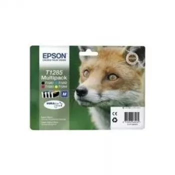 Värikasetti Epson Ink C13T12854012 T1285 musta syaani magenta keltainen