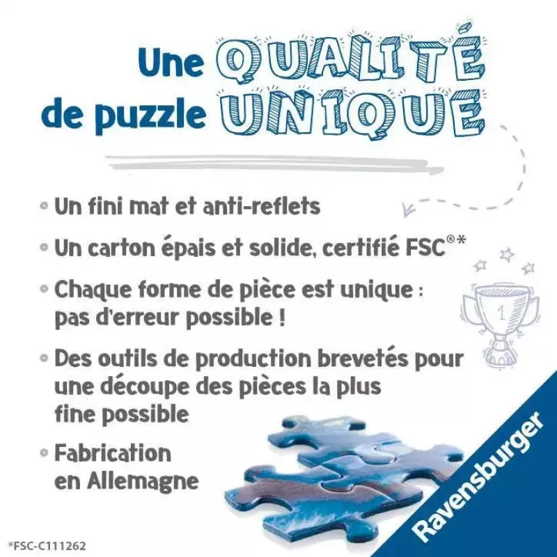 Palapeli Ravensburger 17444 3000 palaa ikä 14-99