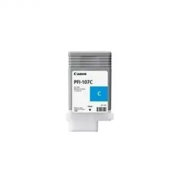 Canon PFI-107 C - 130 ml - syaani - alkuperäinen - mustesäiliö - imagePROGRAF iPF670, iPF680, iPF685, iPF770, iPF780, iPF785 (6706B001AA)