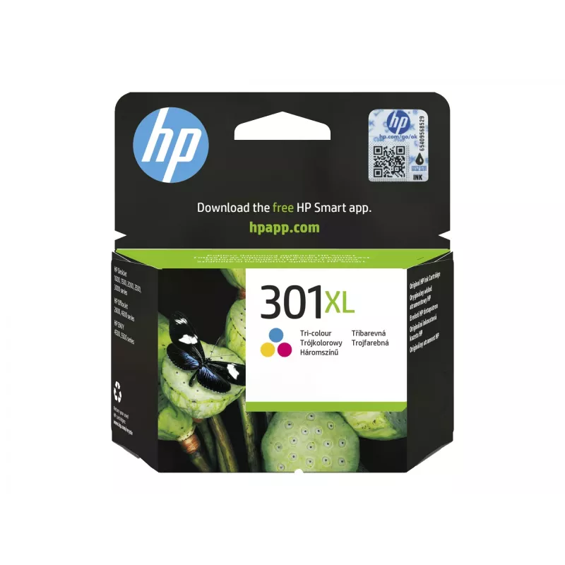 HP 301XL värimusteläpipakkaus DesignJet 1050 monitoimitulostin