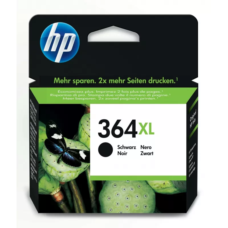 HP 364XL High Yield musta alkuperäinen mustekasetti