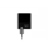 HAVIT UCLE001 EU GaN kolmiporttinen 30 W musta — kompakti USB-laturi, jossa 3 liitäntää