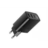 HAVIT UCLE001 EU GaN kolmiporttinen 30 W musta — kompakti USB-laturi, jossa 3 liitäntää