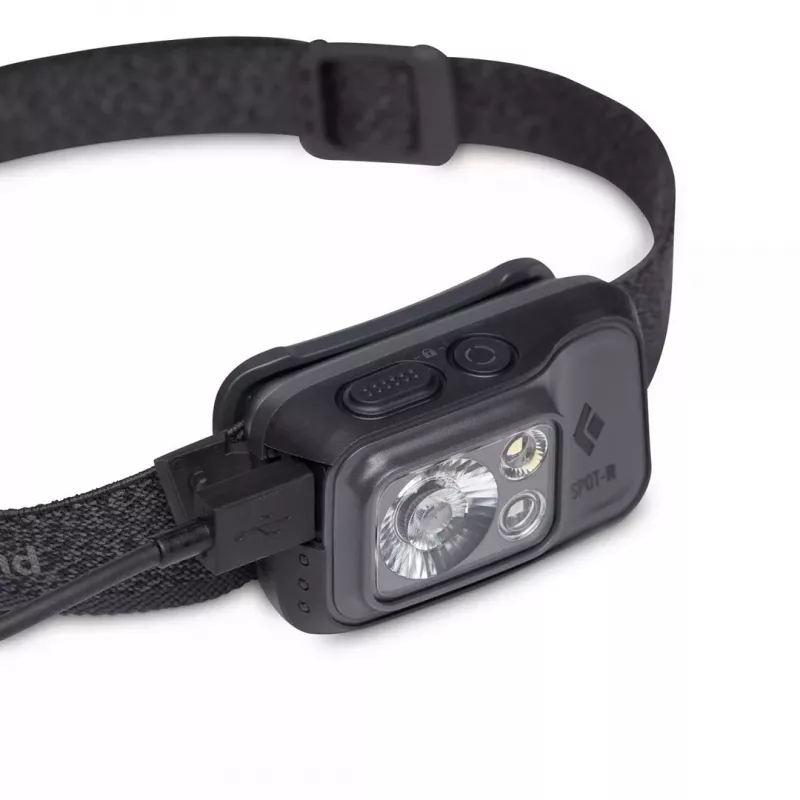 Black Diamond SPOT 400-R OTSALAMPPU GRAFIITTI otsalamppu