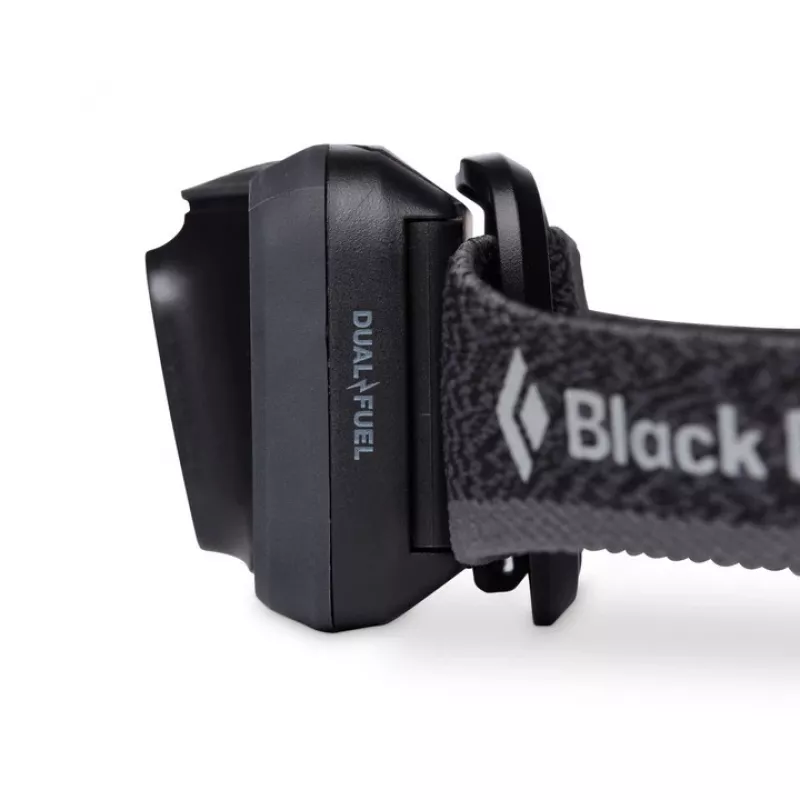 Black Diamond Spot 400 musta, punainen otsalamppu-LED