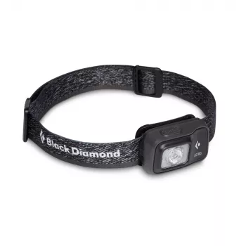Black Diamond Astro 300 otsalamppu, Graphite