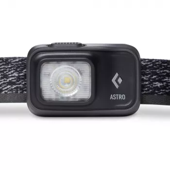 Black Diamond Astro 300 otsalamppu, Graphite