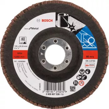 Kulmahiomakoneen lisävaruste Bosch 2 608 607 326 poran halkaisija 2,22 cm