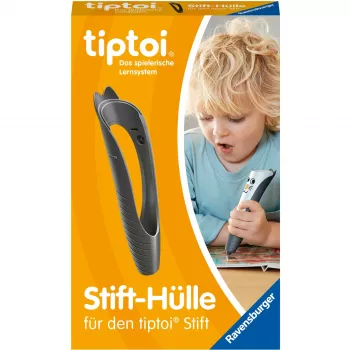 tiptoi pin-Case vaihdettava musta, suojakotelo musta
