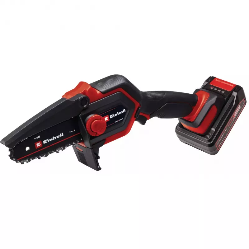 Akkukäyttöinen oksasaha Einhell GE-PS 18/15 Li 18 V Li-ion 2,5 Ah, ohjauskisko 150 mm
