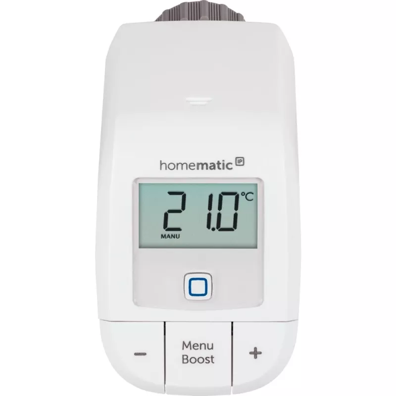 Smart Home patteritermostaatti Basic (HmIP-eTRV-B), lämmitystermostaatti valkoinen, 3 kpl:n pakkaus