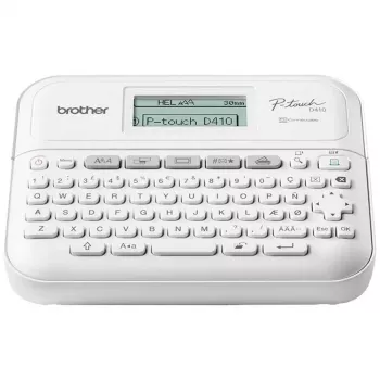 Brother PT-D410VP tarratulostin ZINK (Zero-Ink) 180 x 180 DPI johdollinen TZe QWERTZ