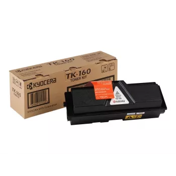 Kyocera TK-160 - 1T02LY0NLC - värikasetti musta - ECOSYS P2035d, P2035d/KL3, P2035dn, P2035dn/KL3; FS-1120D, 1120D/KL3, 1120DN, 1120DN/KL3