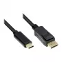 Good Connections GC-M0105 - 1 m - USB Type-C - DisplayPort - pistoke - pistoke - suora