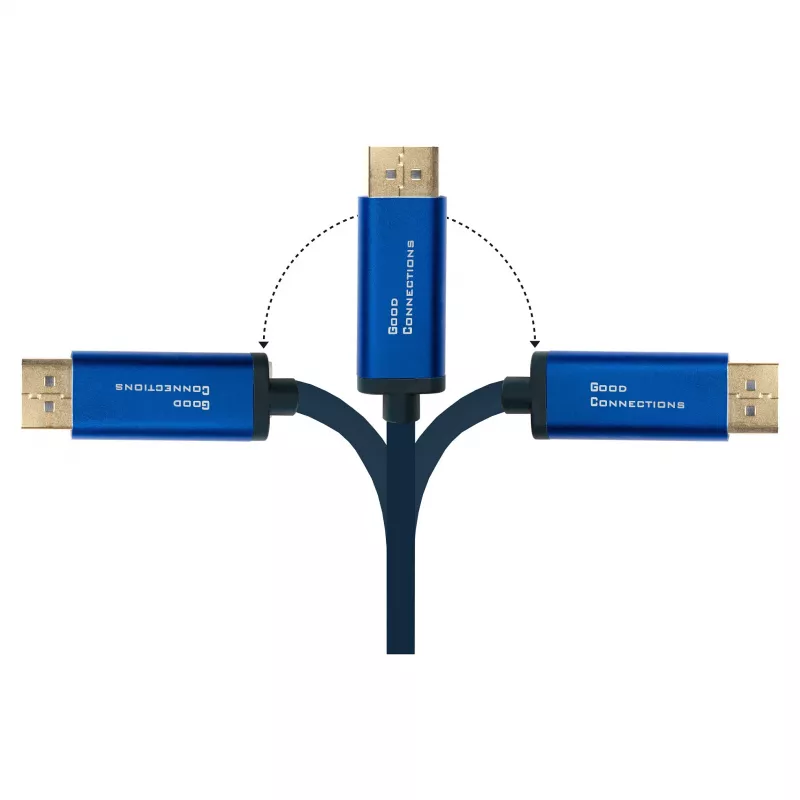 Alcasa 4812-CSF020B 2 m sovitinkaapeli USB-C – USB Type-C – DisplayPort – uros – uros – suora (4812-CSF020B)