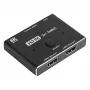 Alcasa HDMI-vaihtokytkin - HDMI - musta - metalli - 7680 x 4320 - data - kulta (GC-M0261)