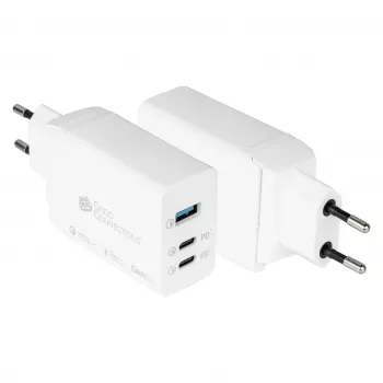 Alcasa PCA-W007W laturi mobiililaitteille universaali valkoinen AC-pikalaturi sisäkäyttöön (PCA-W007W)