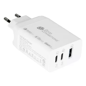 Alcasa PCA-W007W laturi mobiililaitteille universaali valkoinen AC-pikalaturi sisäkäyttöön (PCA-W007W)