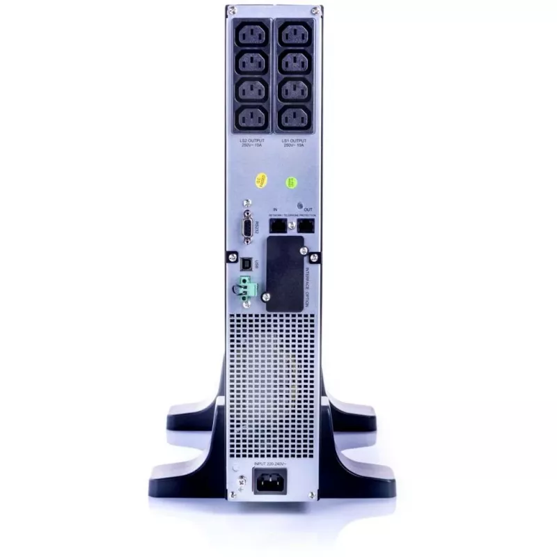 ALLNET UPS 1000VA Line-Interactive USB/RS232 LCD-näyttö 19/Tower - (offline-) UPS - 31 min