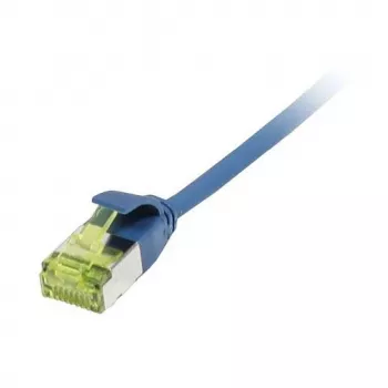 Synergy 21 Patch-kaapeli RJ45 CAT6A 500 MHz 5 m sininen U/FTP Slimline pyöreä Ø 3,8 mm – verkko – CAT-7-kaapeli/RJ45-liitin