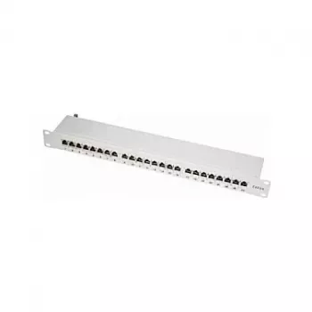 Synergy 21 Patch Panel 24xTP CAT6A 500Mhz 19 vaaleanharmaa LSA - patch-paneeli - patch-paneeli (S216311V2)
