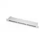 Synergy 21 Patch Panel 24xTP CAT6A 500Mhz 19 vaaleanharmaa LSA - patch-paneeli - patch-paneeli (S216311V2)