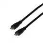 EFB-Elektronik USB4 20 Gbit/s -kaapeli, Type-C uros - Type-C uros, 4K120Hz, 100W, 2 m Valmistaja: EFB Elektronik (EBUSBC40-20G.2)