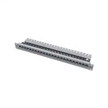 EasyLan CKVPL0101E - RJ-45 - harmaa - rauta - rack-asennus - 1U - IP20
