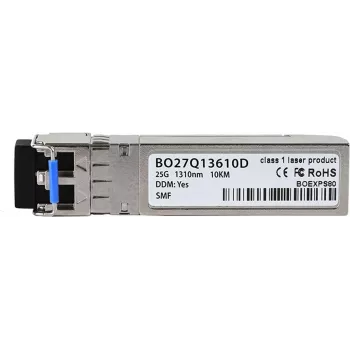 BlueOptics E25GSFP28LR kuituverkon lähetin-vastaanotinmoduuli 25000 Mbit/s SFP28 1310 nm (E25GSFP28LR-BO)