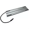 LC-Power LC-HUB-C-MULTI-8 USB-C - 3xUSB-A/2xUSB-C/HDMI/VGA/MicroSD/SD/RJ45/ääni