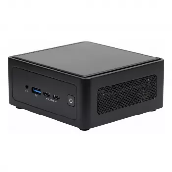 Barebone ASROCK NUC-Box-255H — kompakti modulaarinen barebone-järjestelmä HDMI- ja USB-C-liitännöillä