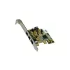 Exsys EX-16415 - FireWire-sovitin - PCIe - Firewire, FireWire 800