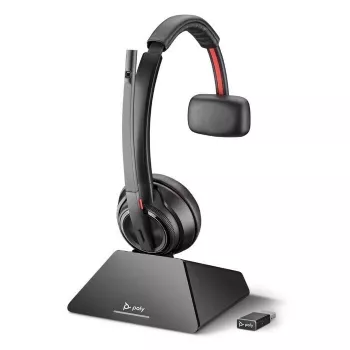 HP Poly Poly Savi 8210 UC - Microsoft - kuulokemikrofoni - korvalla - DECT 6.0 - langaton - Microsoft Teams -sertifioitu (209212-02)