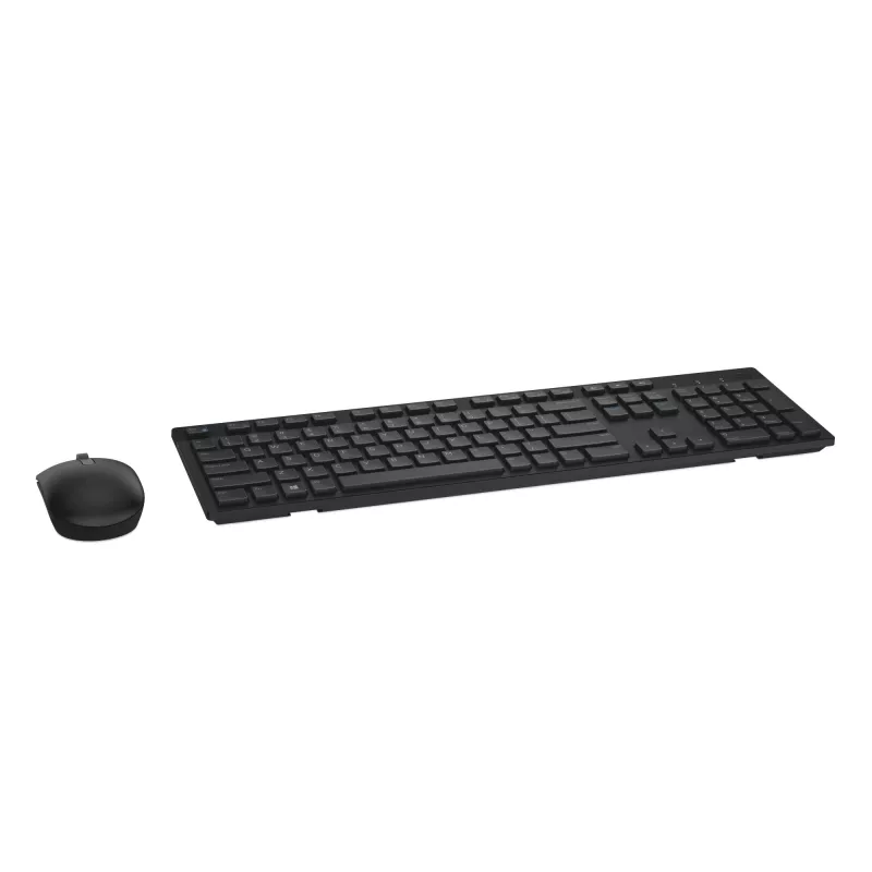 Dell KM636 - näppäimistö-hiiri-sarja - langaton - 2,4 GHz - QWERTZ - saksa - musta