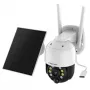 IP-valvontakamera Foscam B4 kupoli 4 MP (2560×1440), WLAN 2,4 GHz, IP65, aurinko + akku 5000 mAh, 355° kääntö, 90° kallistus