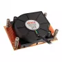 Air CPU Cooler Akasa AK-CC1109BP01 77 mm tuulettimella, Dual Ball Bearing, kanta AM4, musta/kupari