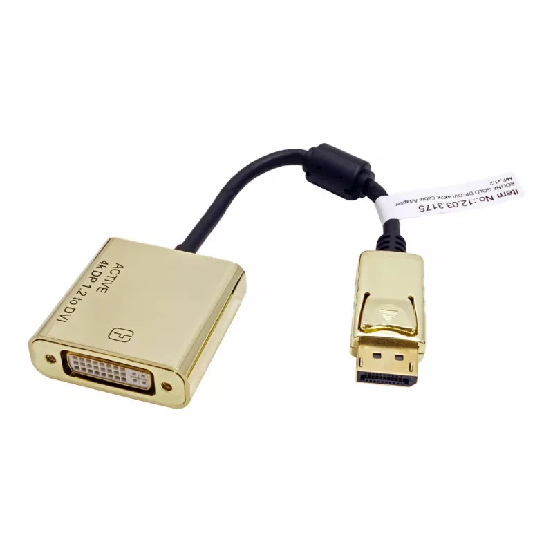 ROLINE Gold - DisplayPort-sovitin - Dual Link - DisplayPort (M)