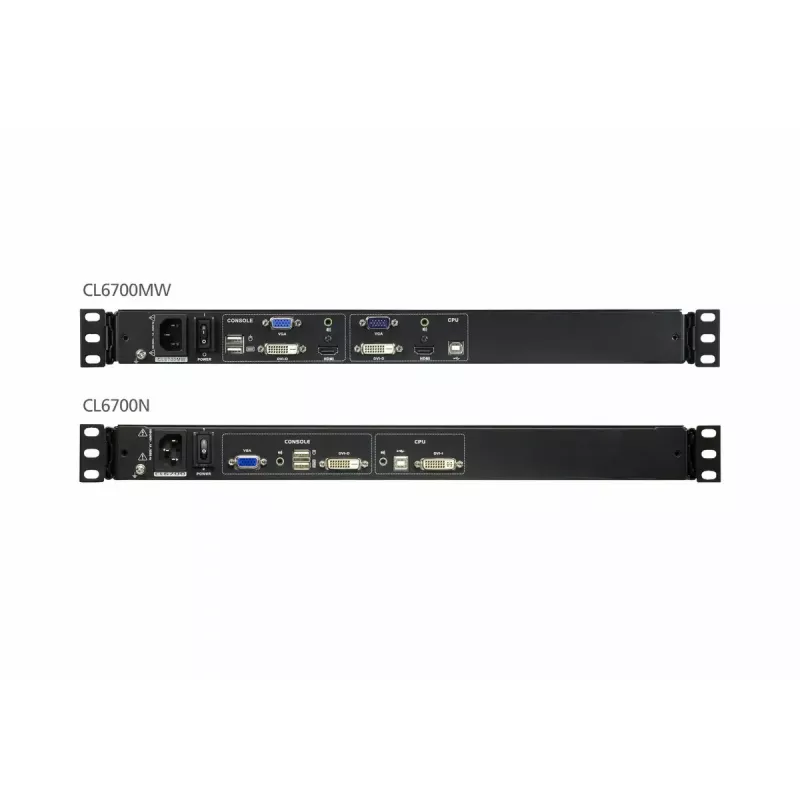 LCD-konsoli ATEN 17,3 tuuman laajakuvanäyttö DVI/HDMI Full HD