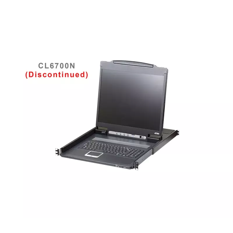 LCD-konsoli ATEN 17,3 tuuman laajakuvanäyttö DVI/HDMI Full HD