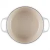 Le Creuset Signature-pata pyöreä 24 cm Meringue (21177247164430)
