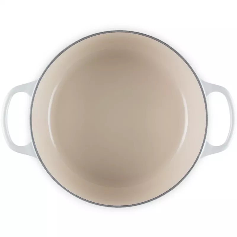 Le Creuset Signature-pata pyöreä 24 cm Meringue (21177247164430)