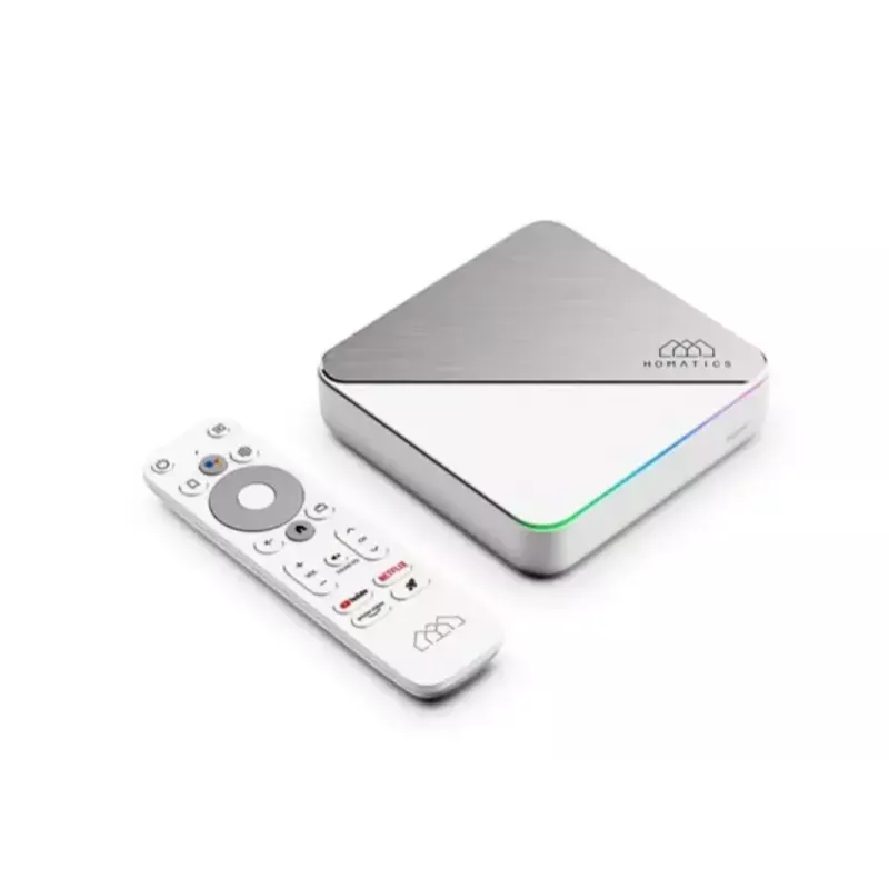 Suoratoistomedia-soitin Homatics Box R PLUS 4K Android TV — 4K-suoratoisto, Android TV -alusta