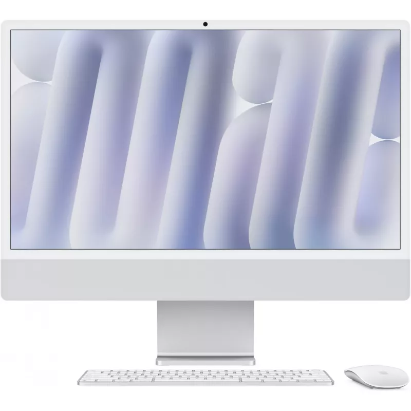 Apple iMac hopea CZ1EH-01200010 - 61cm(24‘‘) M4 10-Core CPU, 10-Core GPU, 24GB RAM, 1TB SSD, vakioglas, Magic Keyboard TID ja NUM