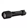 LED Lenser P5R Pro kädessä pidettävä ladattava LED-taskulamppu, musta, malli 503101