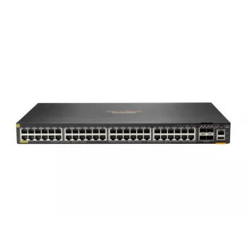 HPE Aruba 6300F - kytkin - L3 - hallittava - 48 x 10/100/1000 (PoE+) + 4 x 50 Gigabit Ethernet SFP56 - rack-asennettava - PoE+ - TAA-yhteensopiva