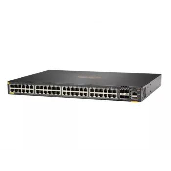 HPE Aruba 6300F - kytkin - L3 - hallittava - 48 x 10/100/1000 (PoE+) + 4 x 50 Gigabit Ethernet SFP56 - rack-asennettava - PoE+ - TAA-yhteensopiva