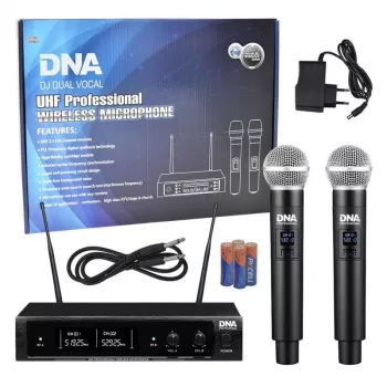 DNA DJ DUAL VOCAL - langaton laulumikrofoni